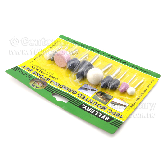 10PC 帶柄砂輪組 - 15254 產品圖片