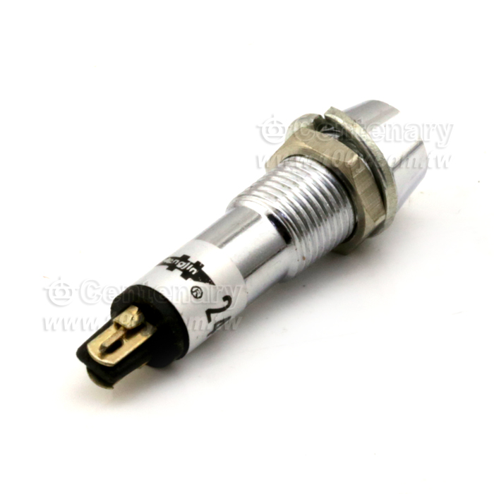 M8 銅霓虹燈附電阻24V綠 - 16584 產品圖片