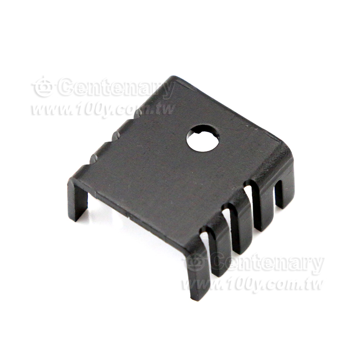 Dual In Line Heat  Sink Black - 16960 Product Image