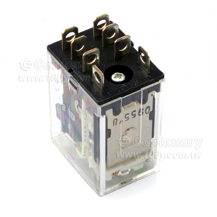 功率繼電器+LED (DPDT) DC24V - 17606 產品圖片
