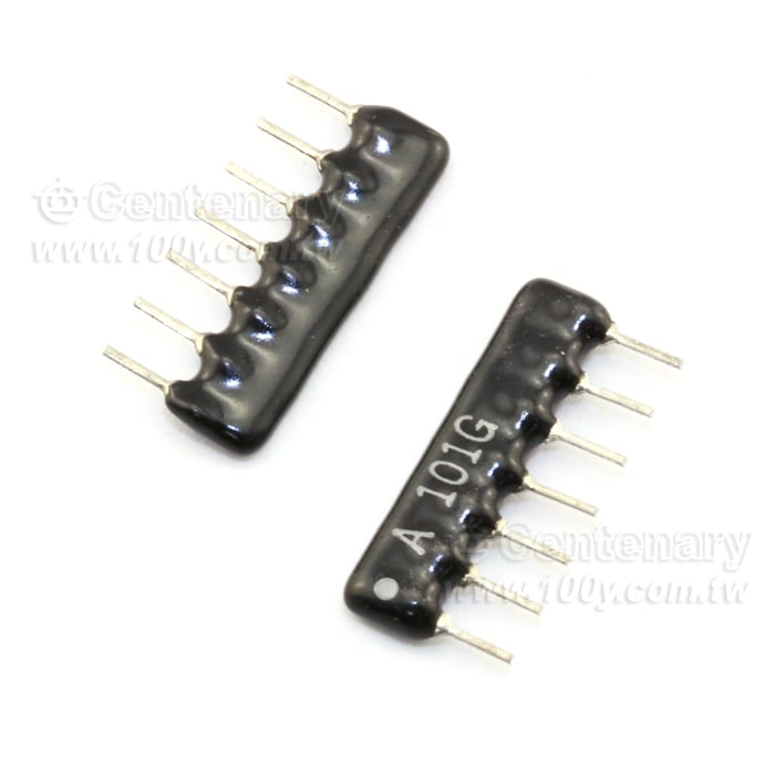 A 1/8W 100ohm ±2% 7P - 5511 產品圖片