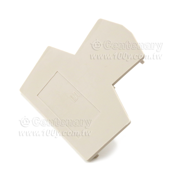 S+DK Series-DIN Rail Mount Terminal-Cover Of Double Deck - 17851 Product Image