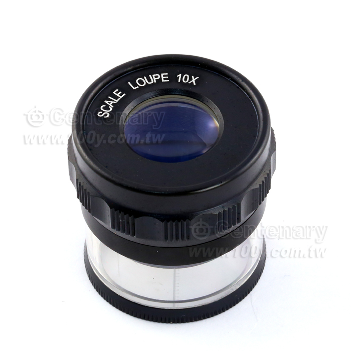 10X 刻度放大鏡 10*25mm - 18008 產品圖片