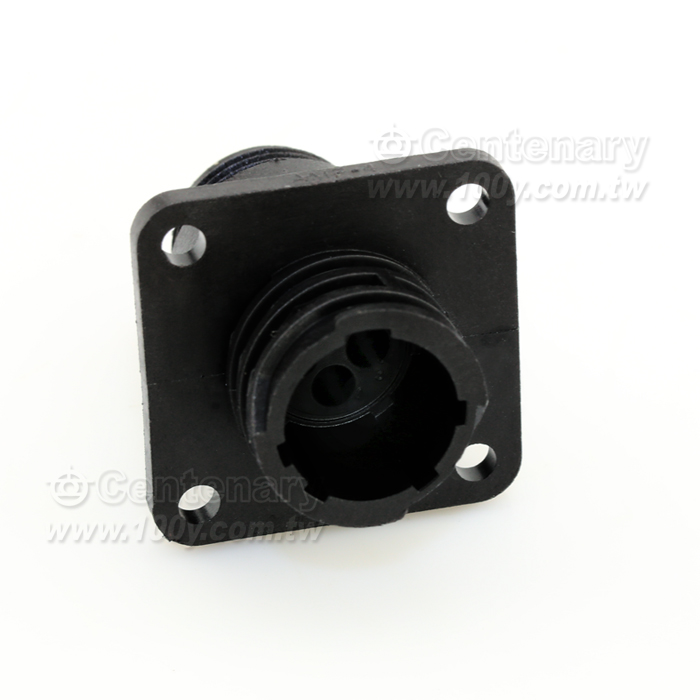AMP Series 1 CPC Circular Plastic ConnectorsReceptacle-Square Flanged Receptacle-Free Hanging Plug - 18179 Product Image