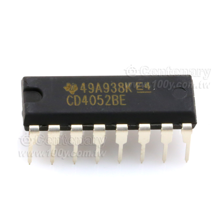 Dual 4-Channel Analog Multiplexer / Demultiplexer - 19189 Product Image