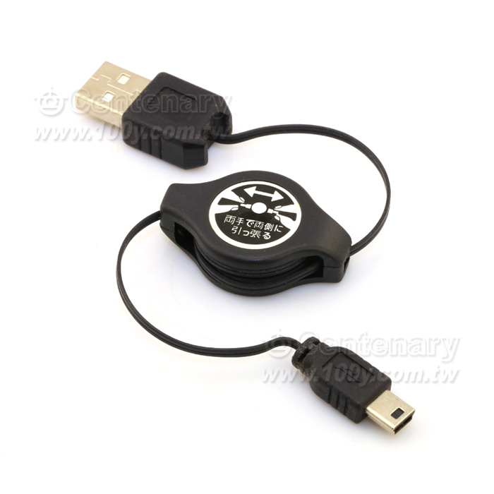 UB-102    USB2.0 A公-迷你5P 1M - 21776 產品圖片