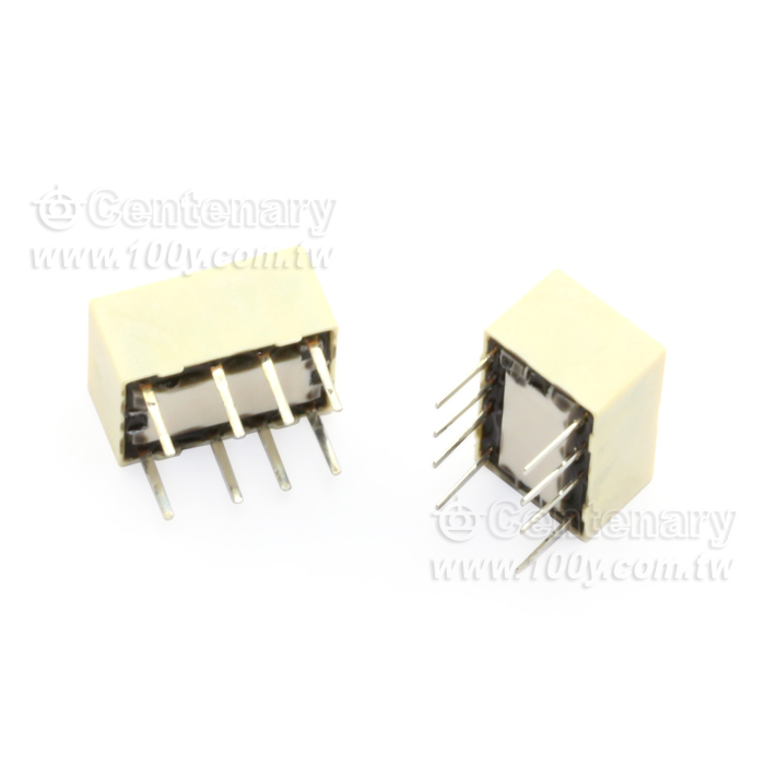 PCB ThruHole NoLtch 2.54 DPDT 12VDC 100mW - 53764 產品圖片