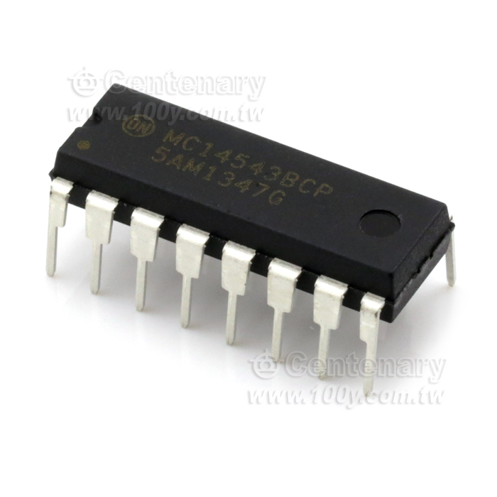 BCD-to-Seven-Segment Latch/Decoder/Driver For Liquid-Crystal Displays - 979 Product Image