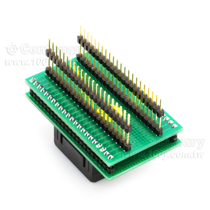PLCC-44  Programming Adaptor Support PLCC 8741A/8742/8744/8748/49H/8751/8752 &16Bit EPROM 27C1024/2048/4096 - 22113 Product Image
