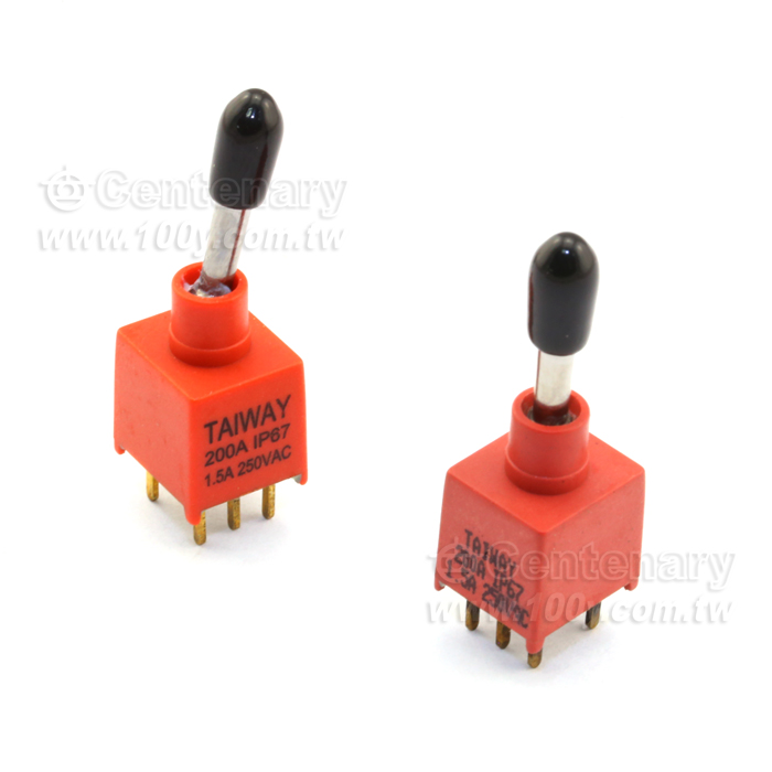 Sealed Surface Mount Taggle Switches - 21816 Product Image