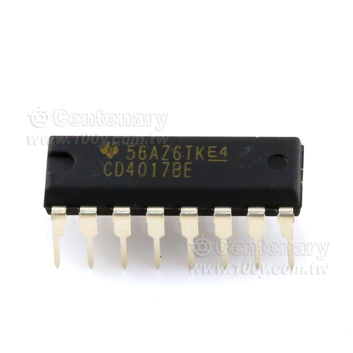 CMOS Decade Counter with 10 Decoded Output - 22528 Product Image