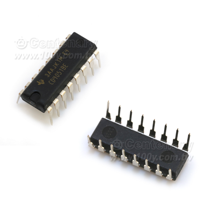 CMOS Single 8-Channel Analog Multiplexer/Demultiplexer with Logic-Level Conversion - 22544 Product Image