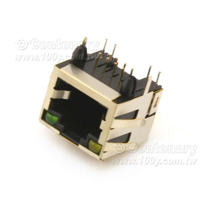 RJ45-8P8C-90°(ROHS) - 22602 產品圖片
