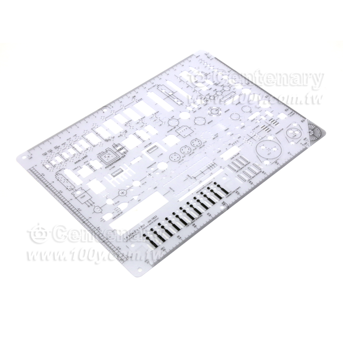 Electronic Component Sign Ruler - 23934 Product Image