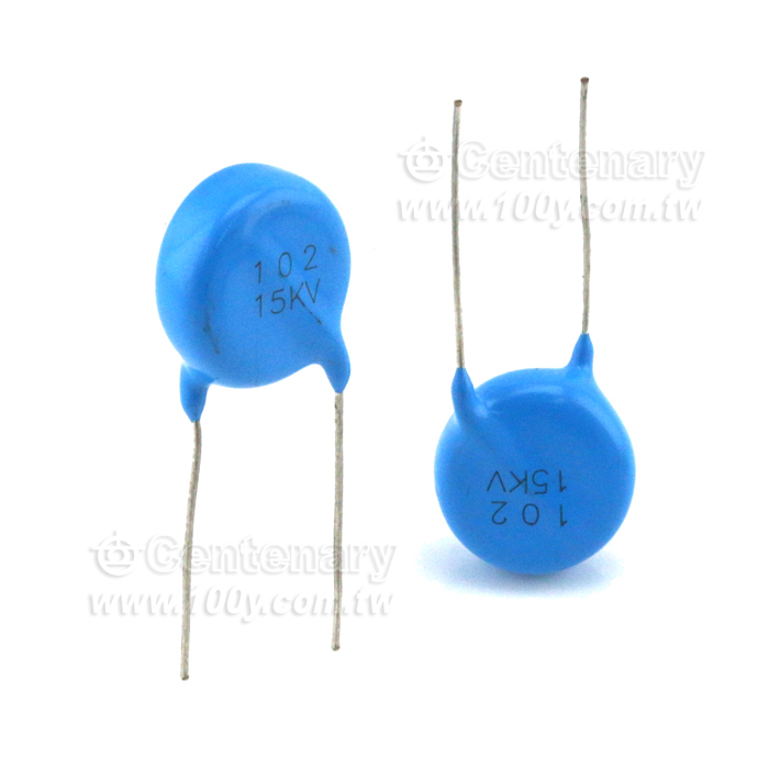 高壓陶瓷電容 0.001uF(1000pF)(1nF) 15KV ±10% - 139198 產品圖片