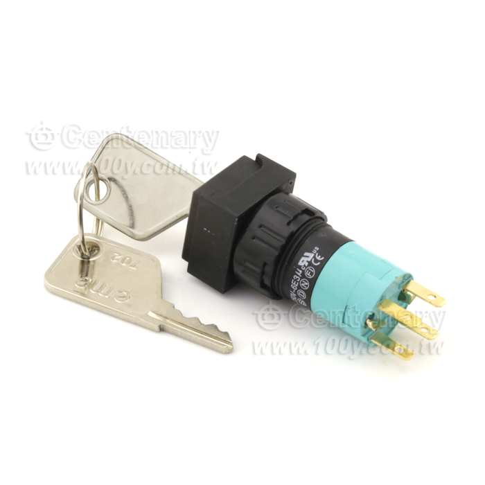 Square Alternate Keylock Switches - 47795 Product Image
