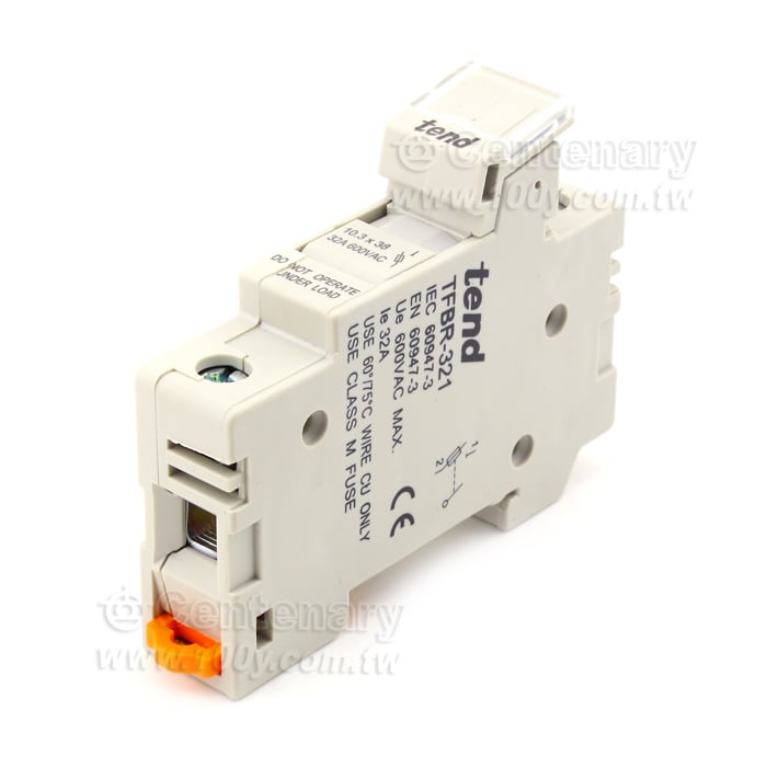 Fuse Holder For:10*38mm Fuses - 28381 Product Image