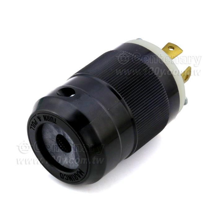 MARINCO_30A 250V 3∮ NEMA Locking, Plug - 28833 Product Image