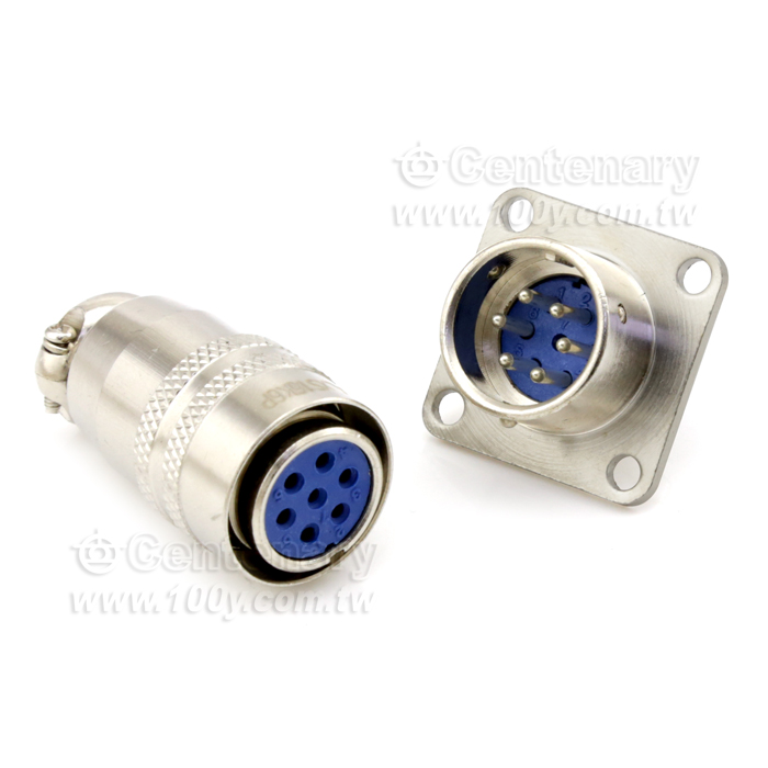 Nickle Plated Industrial Circular connectors - 29236 Product Image