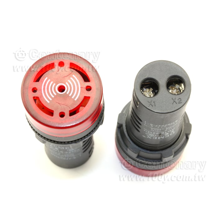 LED指示蜂鳴器 120V 紅 - 29582 產品圖片