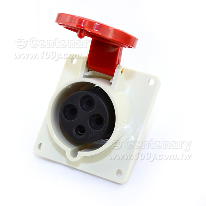 IP44 4P Industrial Female Socket - 53640 Product Image