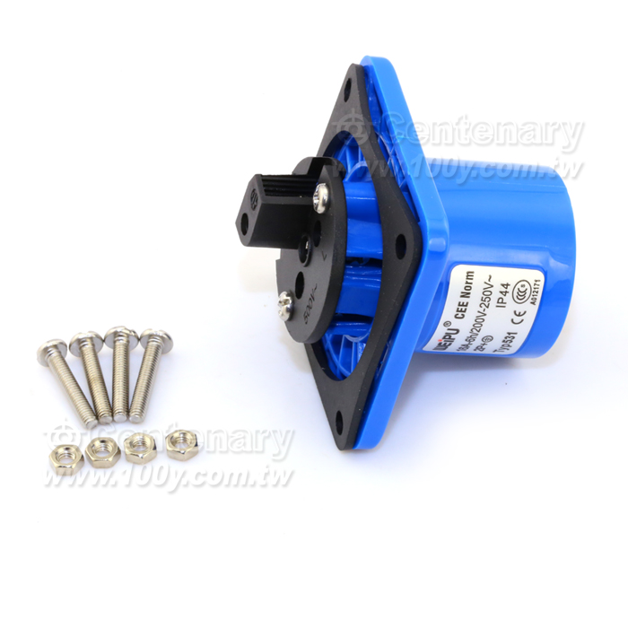 3P/16A 230V 公座 IP44 - 30462 產品圖片