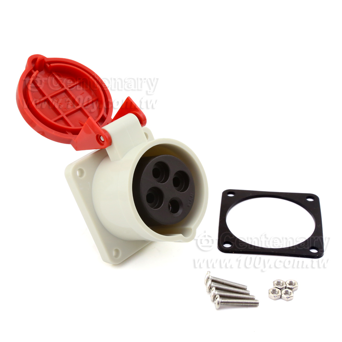 4P/16A 400V IP44 母座 - 30471 產品圖片