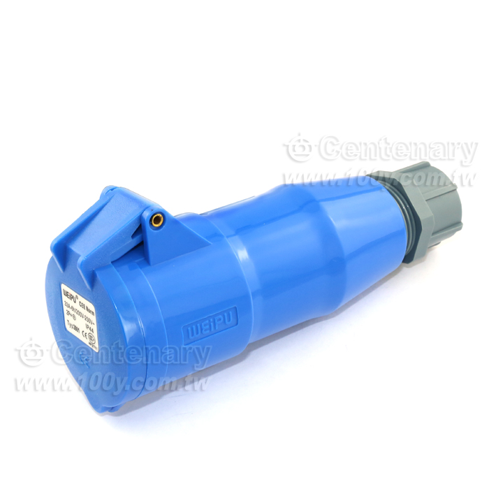 IP44連接頭 32A/230VAC 3P - 90608 產品圖片