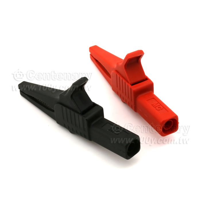 鱷魚夾 1000V/32A 紅色 - 73746 產品圖片