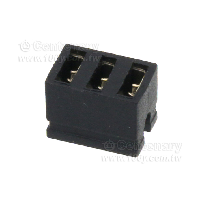 跳線帽-短路帽-三連體 H:6mm - 32106 產品圖片