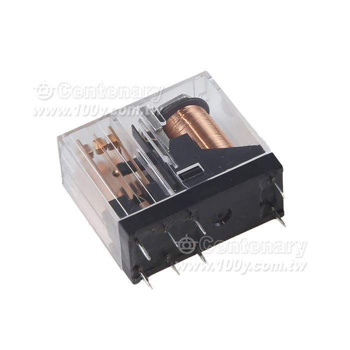 通用繼電器 DPDT 12VDC Semi-Sealed - 32916 產品圖片