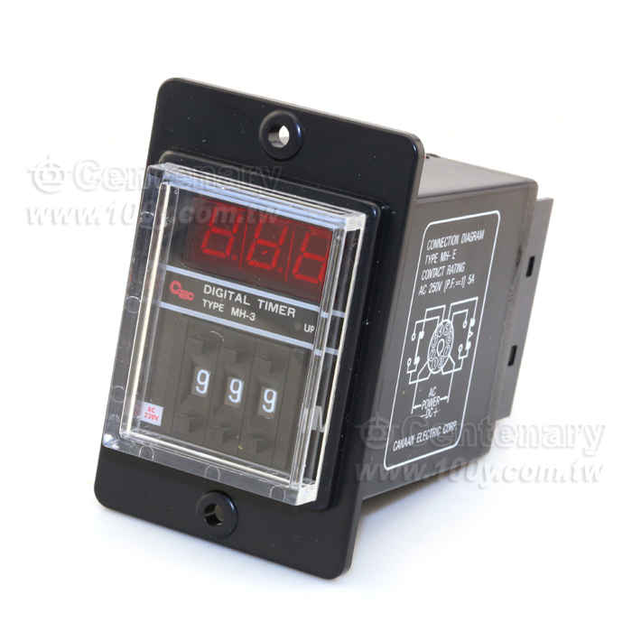 多段數位限時繼電器110Vac - 38753 產品圖片