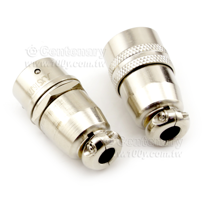 7P插頭/孔+圓插頭/針  5A/125V - 36381 產品圖片