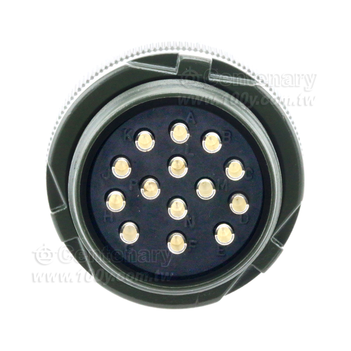 14P Straight Plug - 93311 Product Image