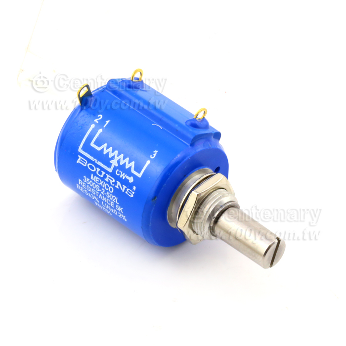 十圈  繞線電位器, 2W, 5K - 39005 產品圖片