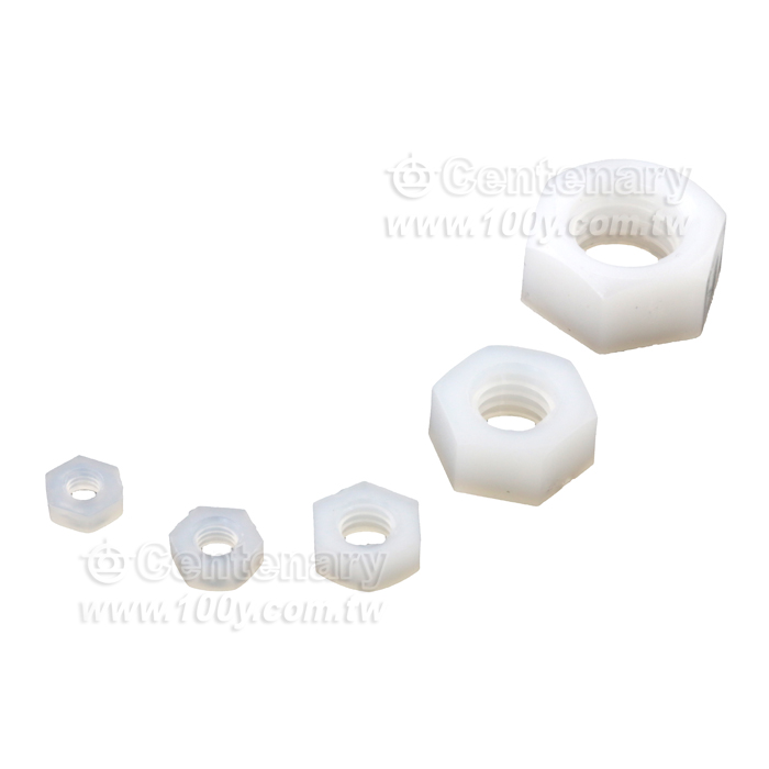 尼龍螺帽 M-3  NYLON 66 【ROHS】 - 42926 產品圖片