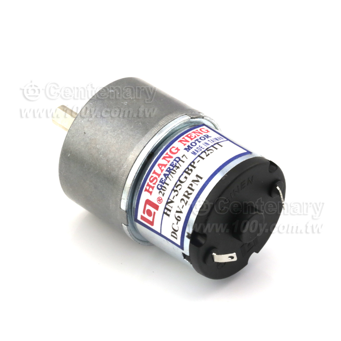 直流減速馬達 DC6V  2RPM - 63387 產品圖片