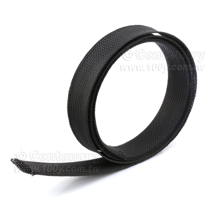 PET 黑色編織網管 18-32mm - 44707 產品圖片