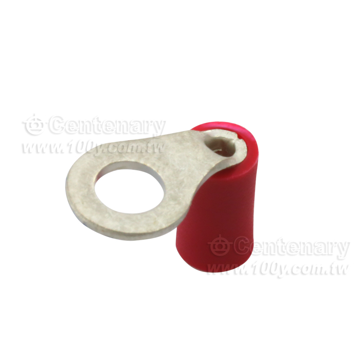 Solderless Terminal Ring Tongue (R Type) Vinyl-Insulated (Flared) - 112369 Product Image