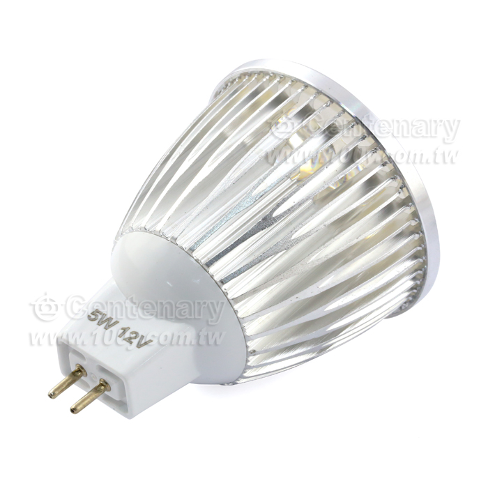 MR16 LED杯燈 12V/5W 暖白光 - 44323 產品圖片