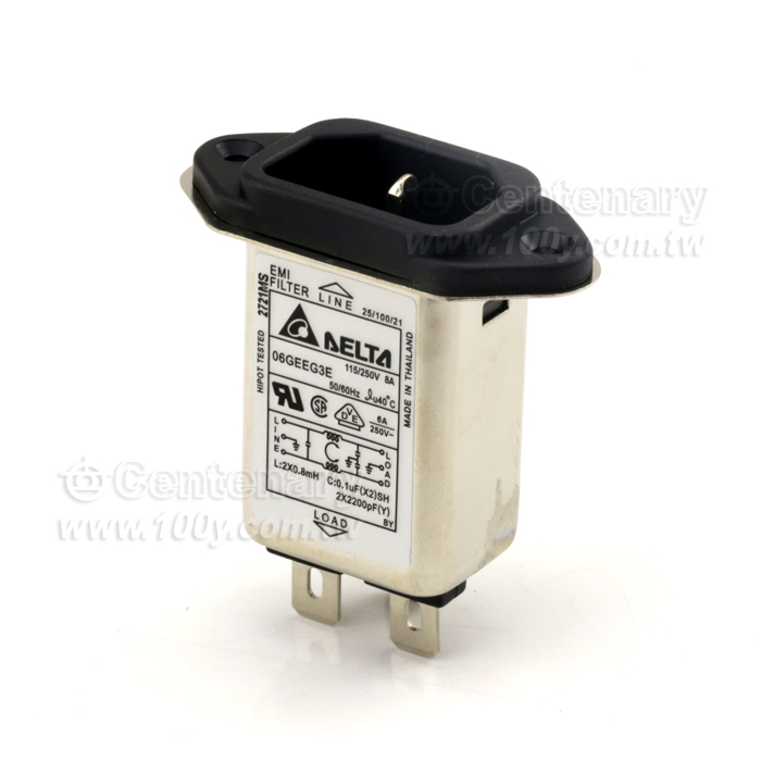 6A 250V 濾波器 (ROHS) - 48867 產品圖片