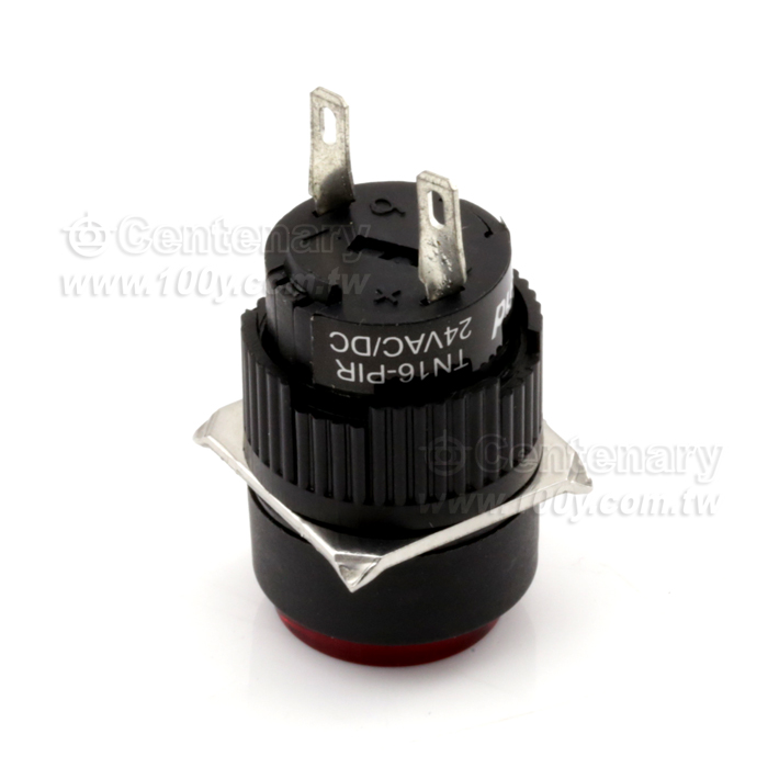 照光式指示燈 紅 Φ16mm (ROHS) - 48758 產品圖片