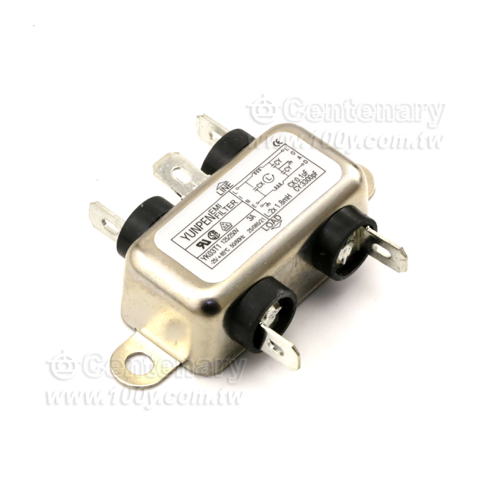 3A-AC-EMI 濾波器 - 72609 產品圖片