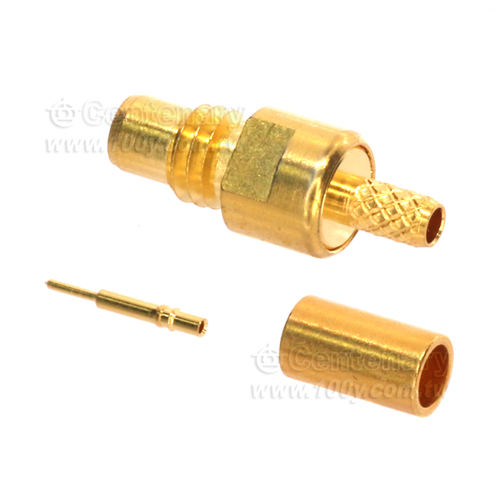 SMC jack crimp for RG174,RG188,RG316; 2.3Ghz VSWR1.2 - 49524 Product Image