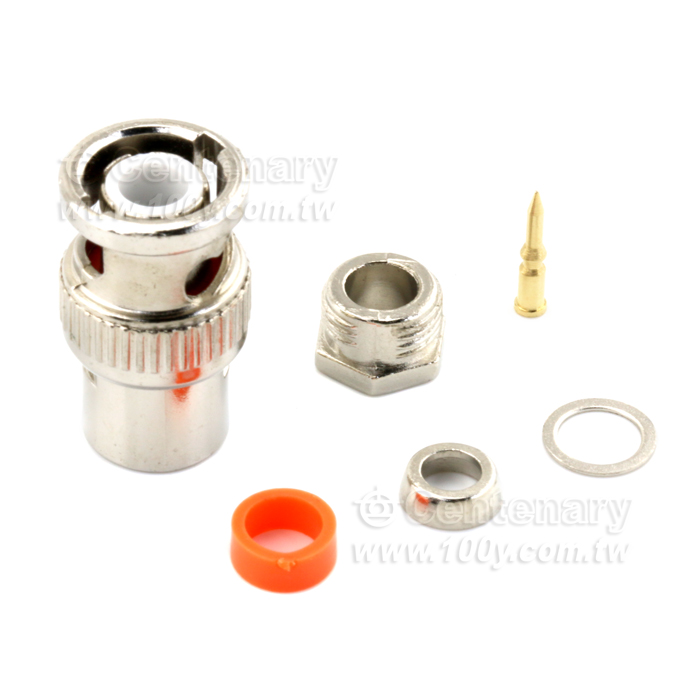BNC公 Crimp RG58/U(ROHS) - 49670 產品圖片