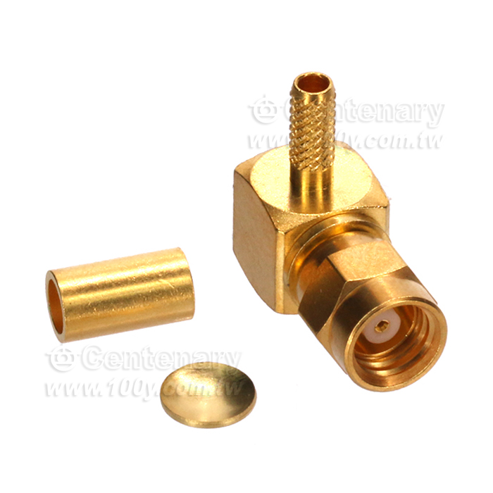 SMC Plug Crimp Right Angle - 49640 Product Image