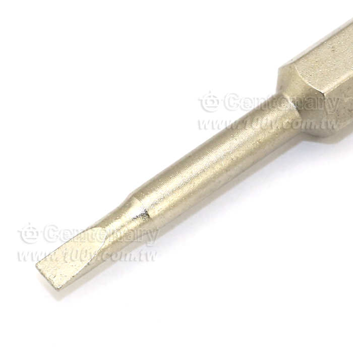 SATA_5件套6.3mm系列50mm長一字旋具頭4mm - 49948 產品圖片