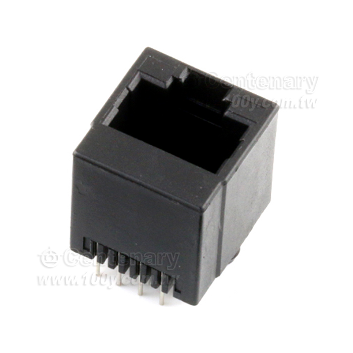 RJ45座  8P8C 180°(ROHS) - 52212 產品圖片