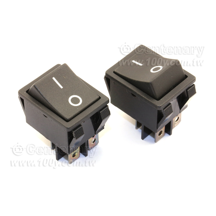 無燈-黑按鈕/黑底 (RoHS) - 52454 產品圖片