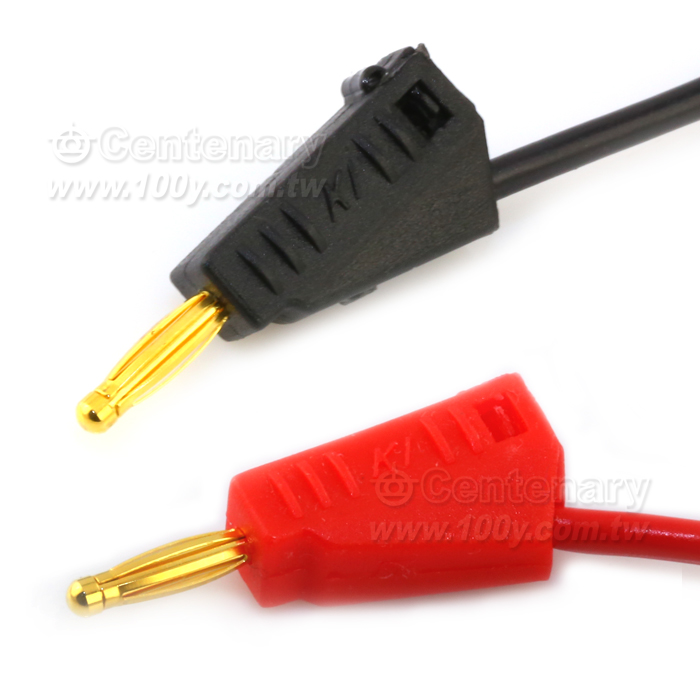 2mm紅/黑色香蕉頭測試線 20AWG【ROHS】 - 52734 產品圖片